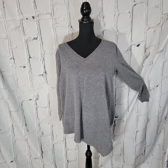 Joie Sweaters - Joie Womens Large Cashmere Wool Asymmetric Cozy Sweater Business Casual Office
